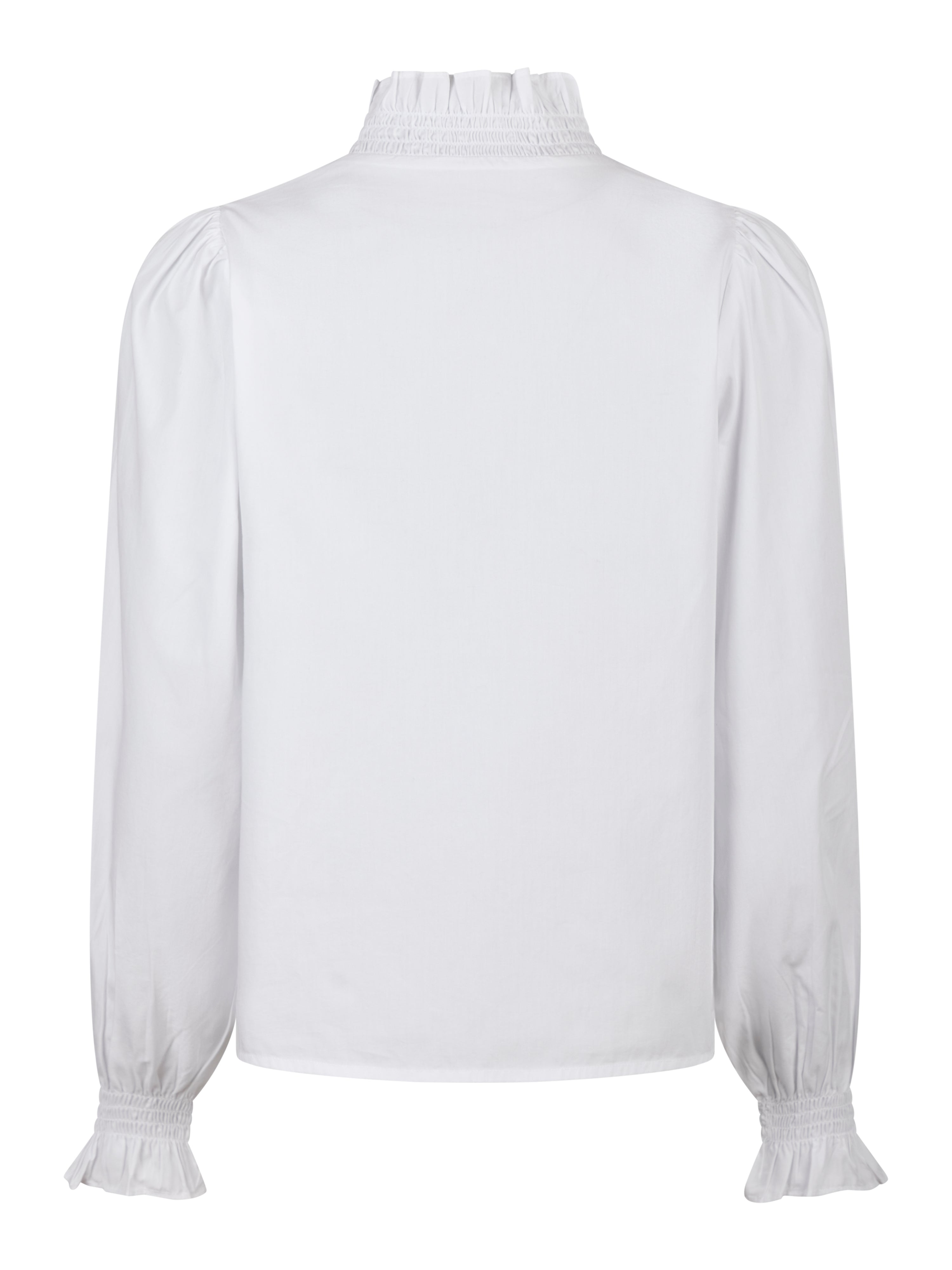Blair Solid Poplin skjorte - hvid